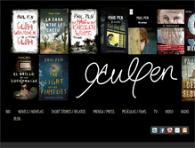 Tablet Screenshot of paulpen.com